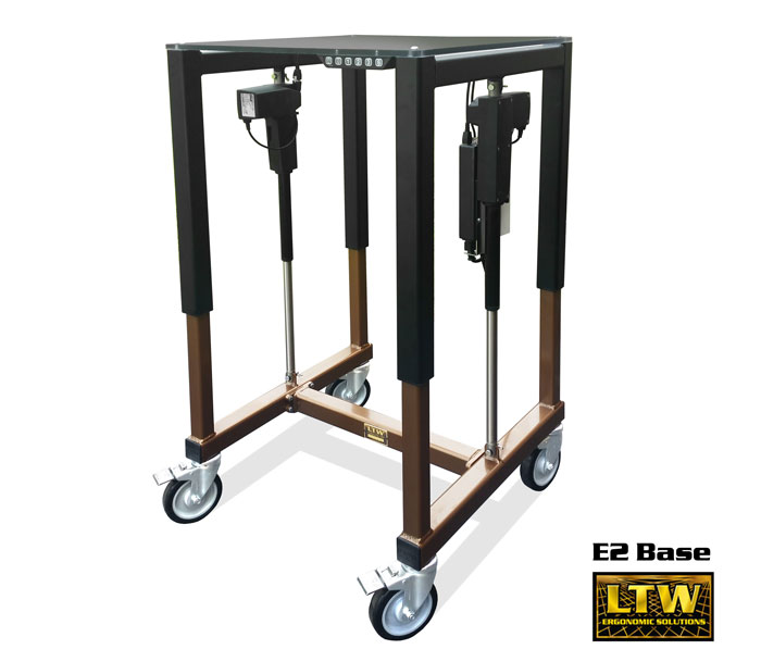 E2 Height Adjustable Machine Base for Industrial Ergonomics by LTW Ergonomic Solutions E2 Height Adjustable Machine Base for Industrial Ergonomics by LTW Ergonomic Solutions