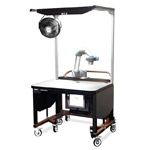 Collaborative Robot Workstation| Industrially Height Adjustable Cobot Trolley by LTW Ergonomic Solutions