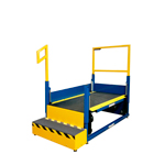 Industrially Height Adjustable Operator Platform by LTW Ergonomic Solutions