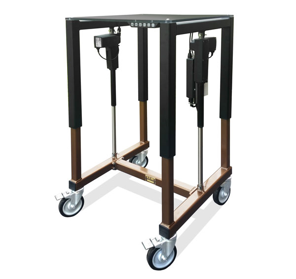 Height Adjustable Industrial Machine Base | E2 Base by LTW Ergonomic Solutions